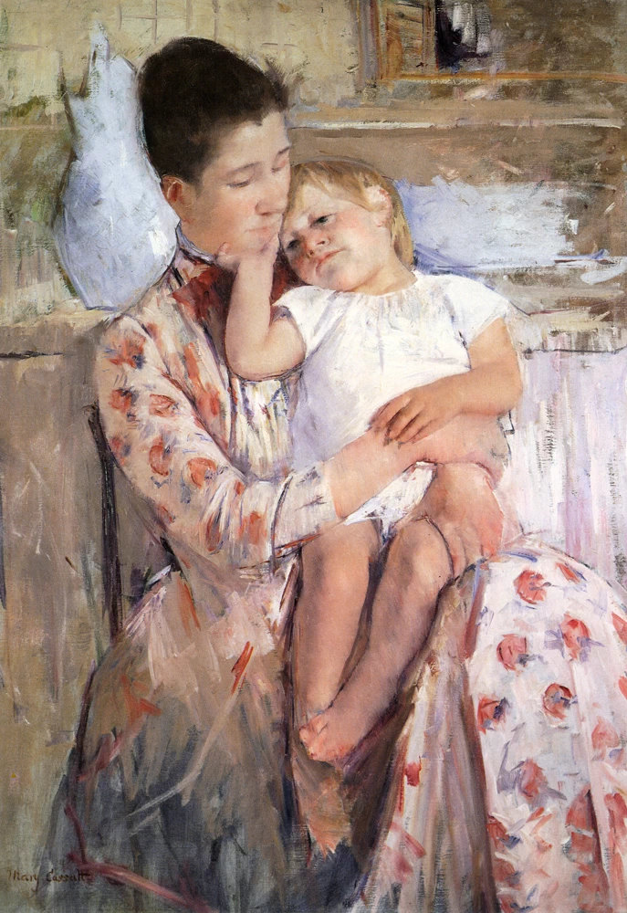 Mary Cassatt - 144, Madre e figlio